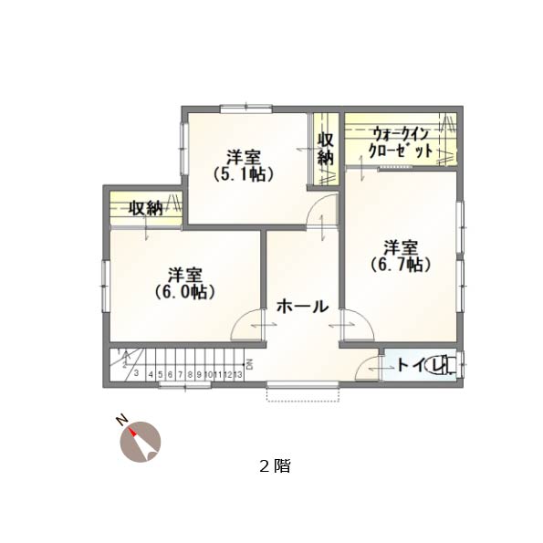 中古戸建 新潟市江南区横越中央６丁目 JR信越本線亀田駅 2,690万円