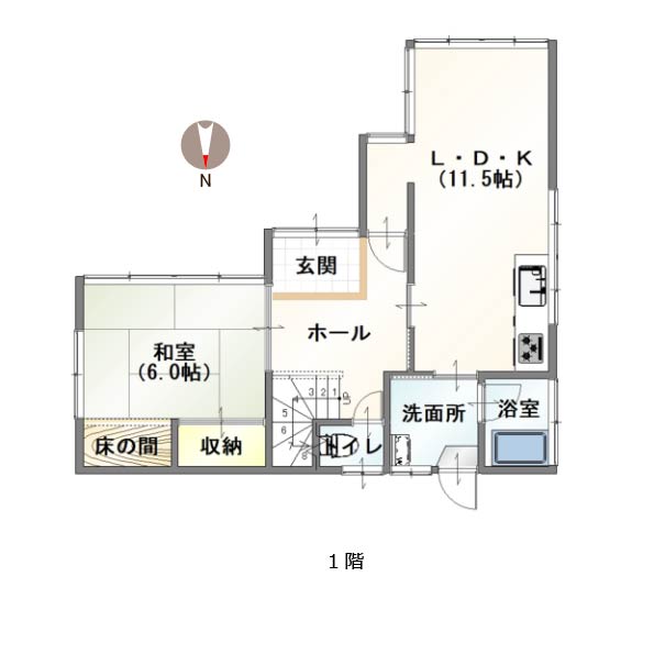 中古戸建 五泉市川瀬 JR磐越西線五泉駅 198万円