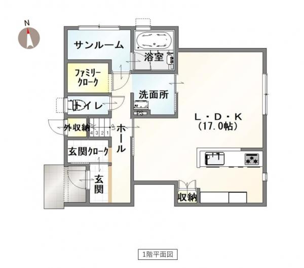 中古戸建 新潟市江南区城山１丁目 JR信越本線亀田駅 3,650万円