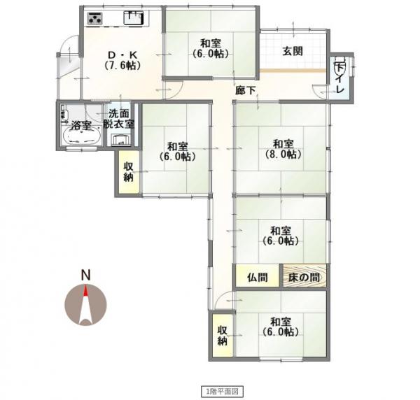 中古戸建 新発田市荒川 JR羽越本線月岡駅 198万円