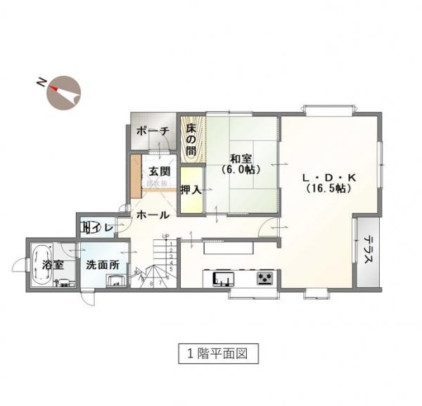 中古戸建 新潟市西区寺尾上6丁目 JR越後線寺尾駅 1,100万円