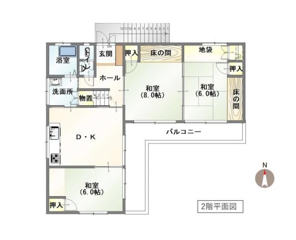 中古戸建 新潟市中央区天神２丁目 JR越後線新潟駅 3,800万円