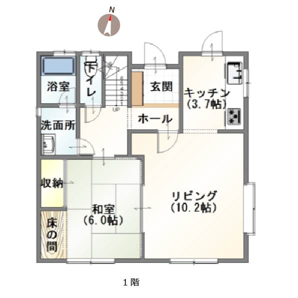 中古戸建 新潟市江南区丸山ノ内善之丞組 JR信越本線亀田駅 2,280万円