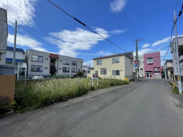 【京阪の家】ローズグランデ八軒３条西　《建築条件無し！》 前面道路含む現地写真