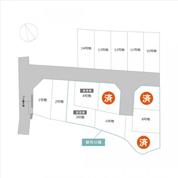 ローズプレイス京都藤森 区画図