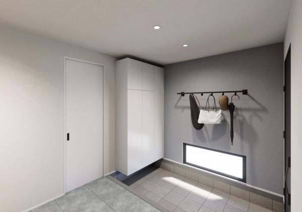 ローズプレイス楠葉中町Ⅲ 完成予想図（内観）