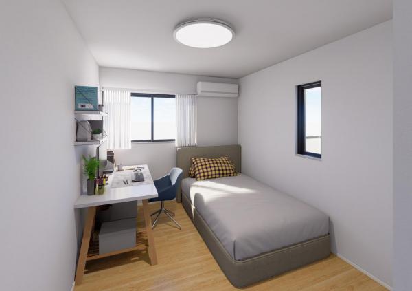 ローズプレイス楠葉中町Ⅲ 完成予想図（内観）