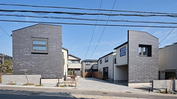 ローズプレイス長岡天神 完成予想図（外観）