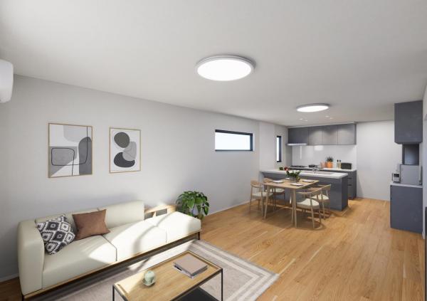 ローズプレイス楠葉丘Ⅴ 完成予想図（内観）