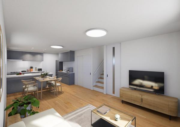 ローズプレイス楠葉丘Ⅴ 完成予想図（内観）