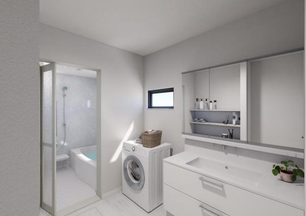 ローズプレイス楠葉丘Ⅴ 完成予想図（内観）