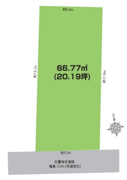 土地 練馬区練馬４丁目 都営大江戸線豊島園駅 8,800万円
