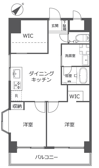 中古マンション 北区赤羽西６丁目 都営三田線本蓮沼駅 3,299万円