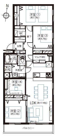 中古マンション 練馬区氷川台２丁目 有楽町線氷川台駅 5,899万円