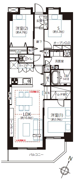 中古マンション 豊島区上池袋２丁目 JR山手線池袋駅 1億200万円