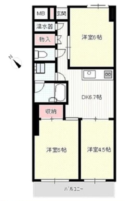 中古マンション 板橋区南常盤台１丁目 東武東上線ときわ台駅 2,500万円