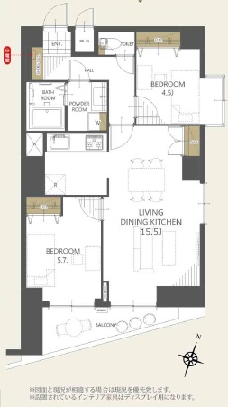 中古マンション 足立区西新井本町２丁目1-6 日暮里・舎人ライナー江北駅 3,590万円