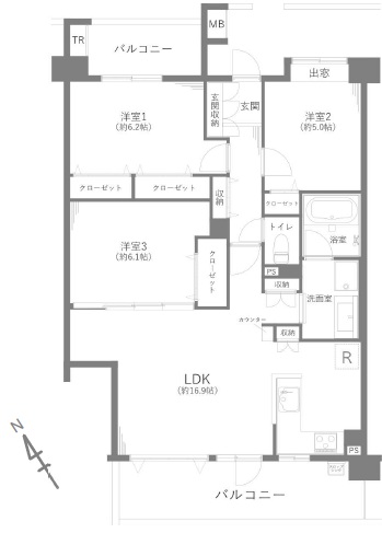 中古マンション さいたま市緑区東浦和２丁目71-1 JR武蔵野線東浦和駅 3,480万円
