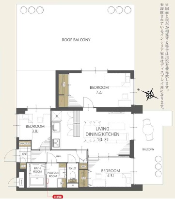 中古マンション 足立区大谷田５丁目29-6 千代田線北綾瀬駅 3,390万円