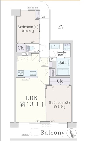 中古マンション 足立区南花畑５丁目5-8 つくばエクスプレス六町駅 2,990万円