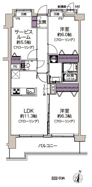 中古マンション さいたま市大宮区大成町1丁目539-1 JR京浜東北線大宮駅 4,180万円