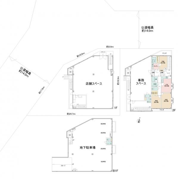 リバティービル八王子 間取り図