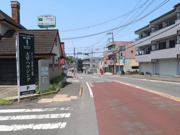 八王子市緑町 前面道路含む現地写真