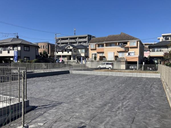 八王子市みなみ野3丁目　4区画（建築条件なし） 現地土地写真