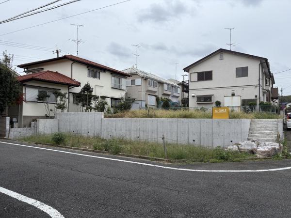 めじろ台2丁目売地 現地土地写真
