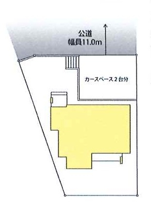 八王子市七国4丁目　戸建 区画図