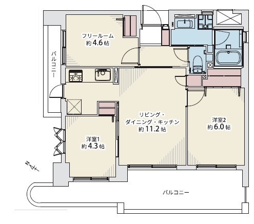 中古マンション 神戸市東灘区魚崎北町５丁目1-8 阪神本線青木駅 3,380万円