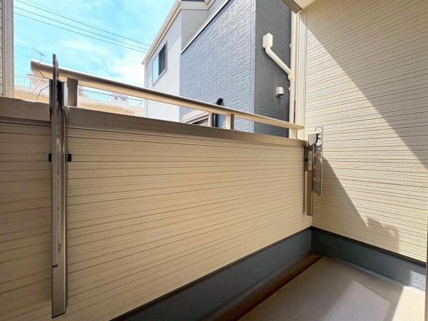 東村山市本町1丁目の戸建 バルコニー