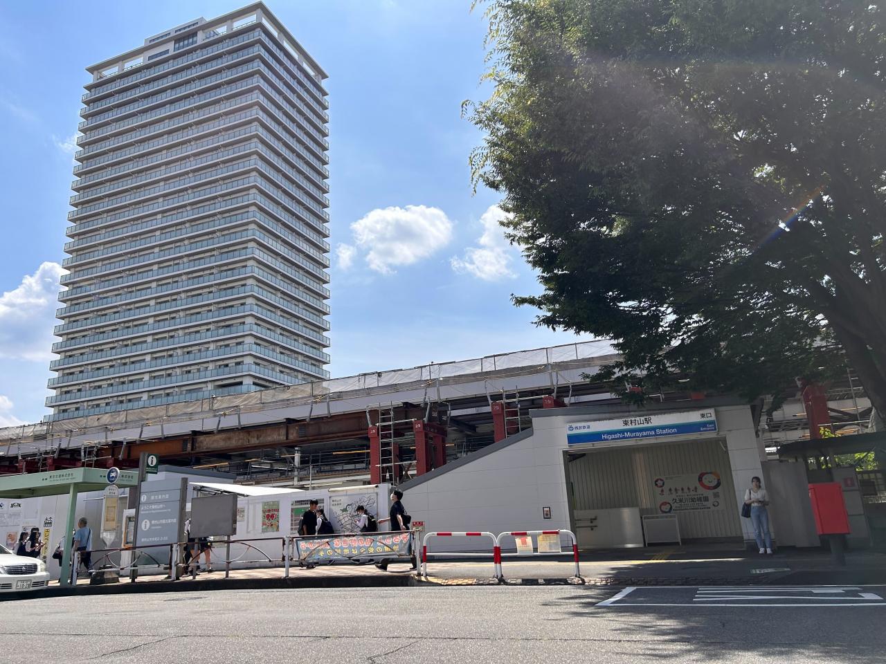 東村山市廻田町1丁目の戸建 路線図