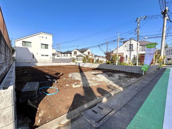 国分寺市西恋ヶ窪4丁目の土地　全3区画 現地土地写真