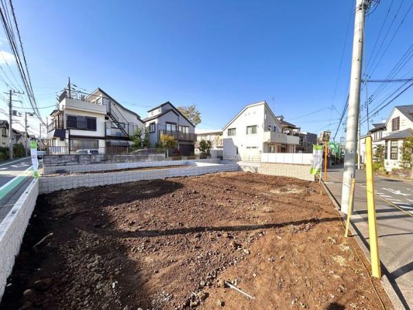 国分寺市西恋ヶ窪4丁目の土地　全3区画 現地土地写真