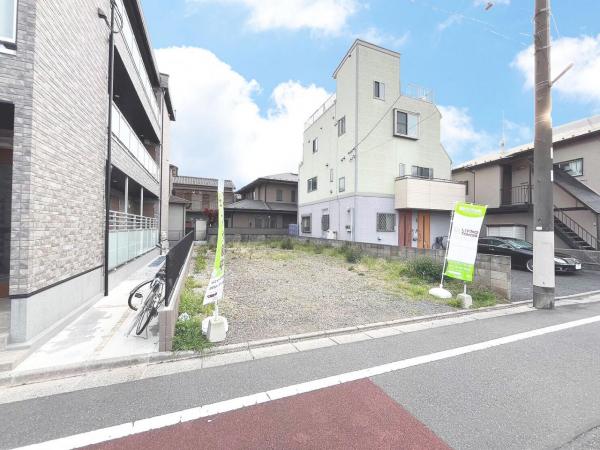 板橋区南常盤台2丁目 建築条件なし 売地 現地土地写真