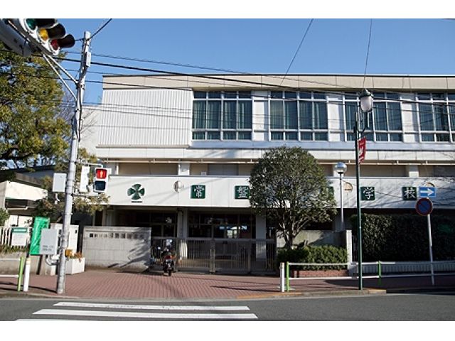板橋区南常盤台2丁目 建築条件なし 売地 前面道路含む現地写真