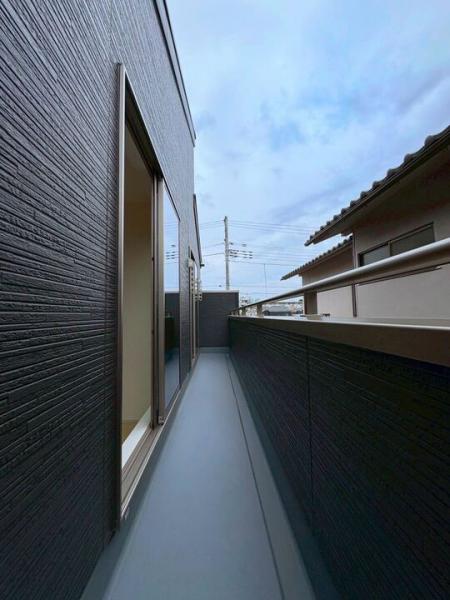 小平市花小金井4丁目の新築戸建 バルコニー