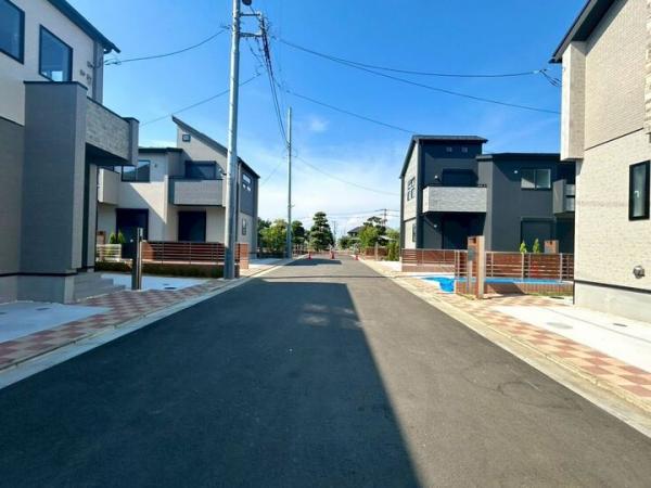 国分寺市富士本3丁目の戸建　全8棟 前面道路含む現地写真