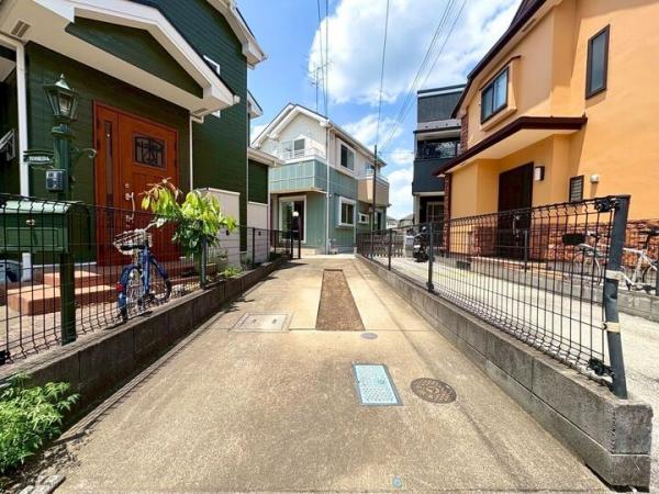 武蔵村山市神明４丁目の戸建 駐車場