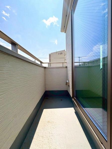 東大和市奈良橋6丁目の戸建 バルコニー