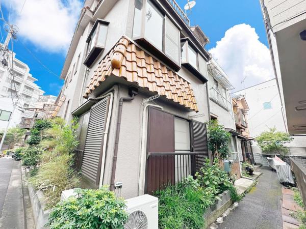 江戸川区平井6丁目 一部借地権付 戸建 兼 土地 前面道路含む現地写真