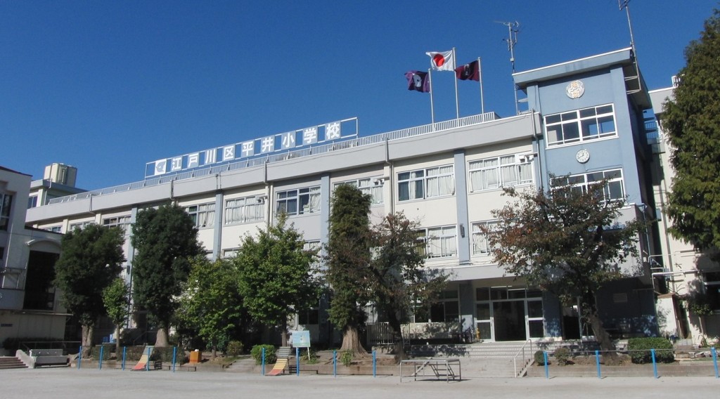 江戸川区平井6丁目 一部借地権付 戸建 兼 土地 全体区画図