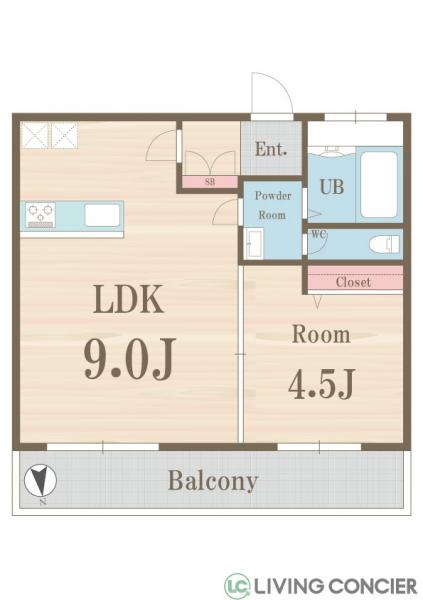 本郷マンション 間取り図