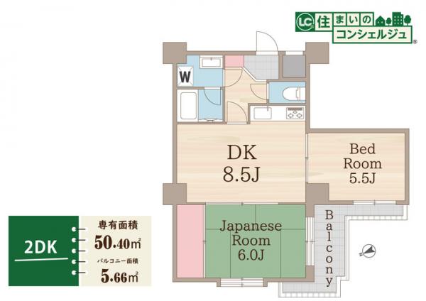 ライオンズプラザ花小金井 間取り図