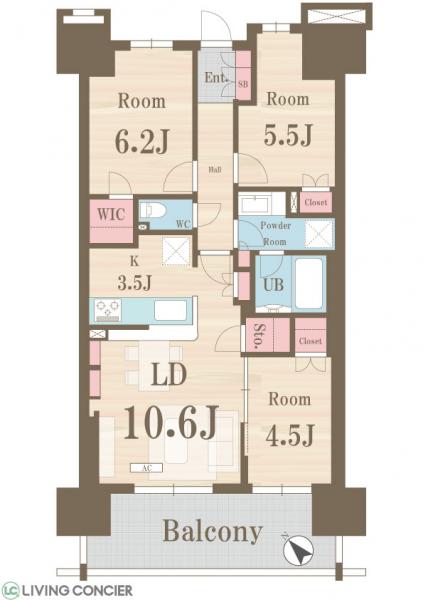 中古マンション 北区志茂３丁目 南北線志茂駅 7,299万円