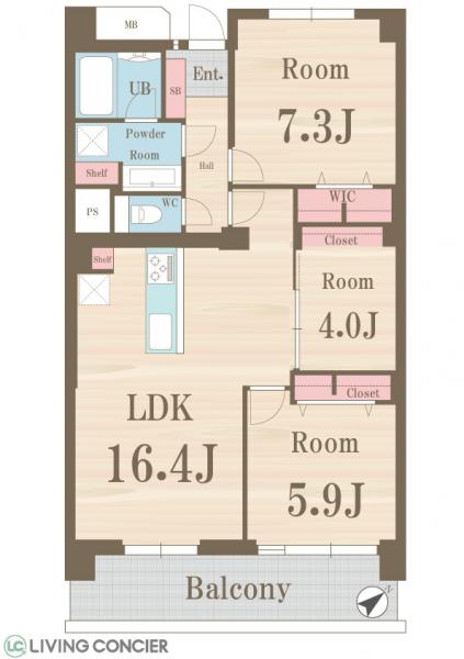 中古マンション 足立区千住東２丁目 東武伊勢崎線牛田駅 5,880万円