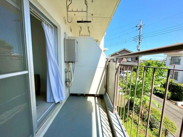 ホームタウン宮前住宅6号棟 バルコニー