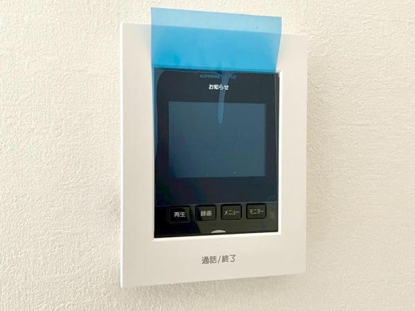 小平市上水新町2丁目の新築戸建 TVモニター付きインターフォン