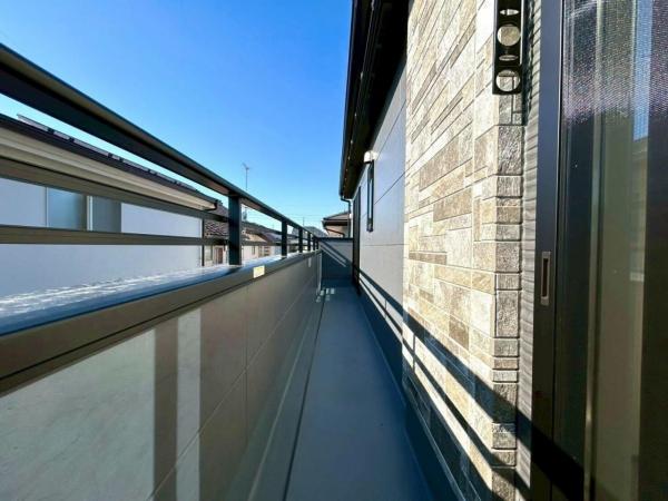 小平市上水新町2丁目の新築戸建 バルコニー